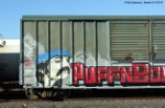 Cheech & Chong box car graffiti